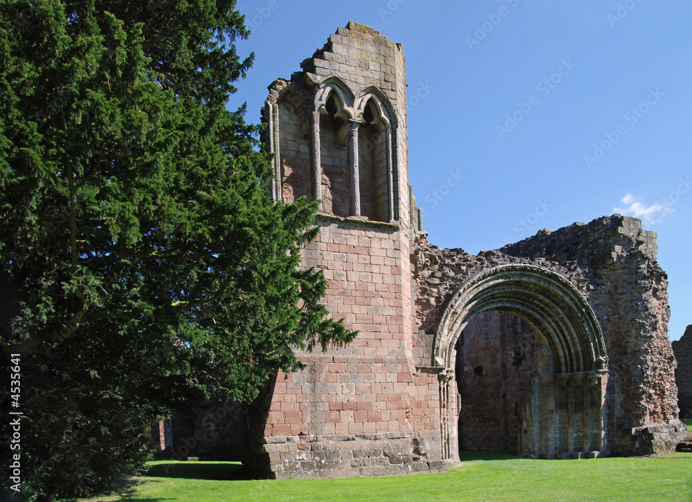 Historic Abbey ruins12th Century monastery in England