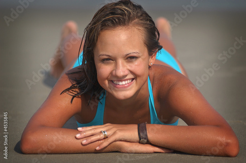 Pretty Beach Girl