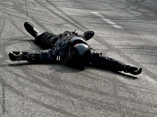 Motorbike accident