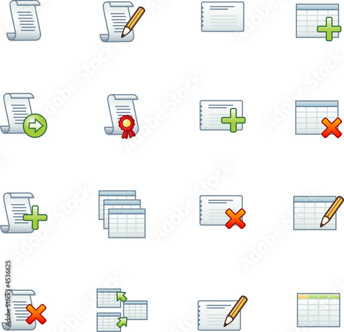 project database icons 1