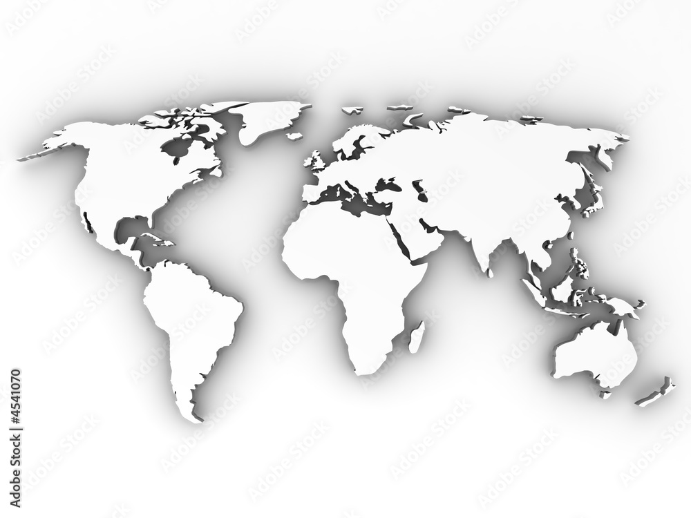 Fototapeta Map of World