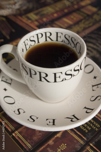 A cup of espresso