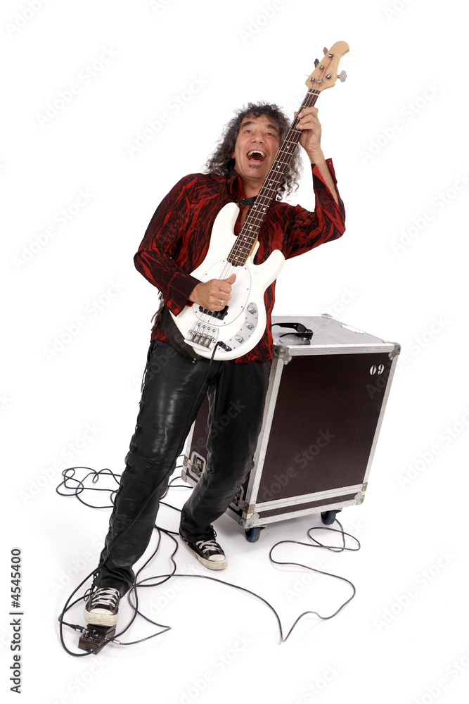 Fototapeta premium Musicien jouant de la guitare