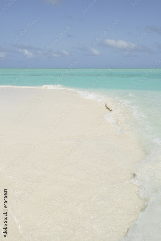 Desert Maldivian island