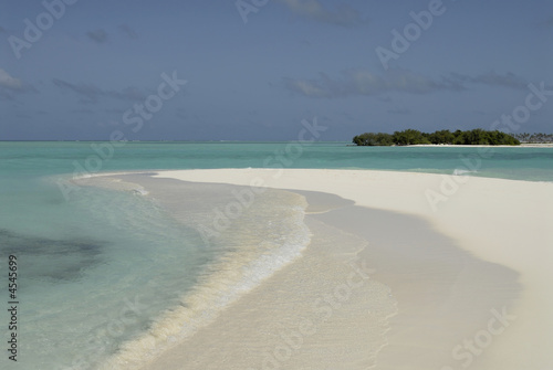 Fototapeta Naklejka Na Ścianę i Meble -  Desert Maldivian island