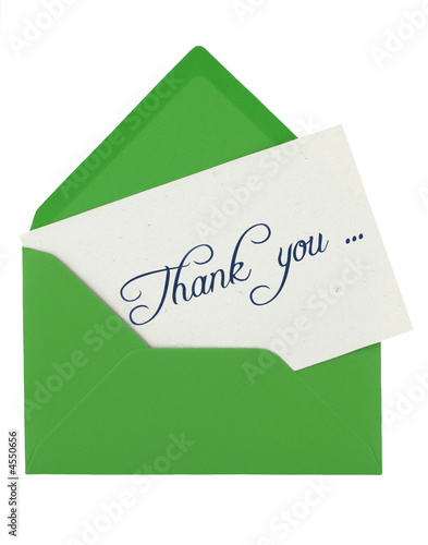envelope and note