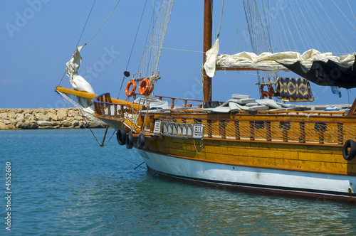 Boat in the ocean