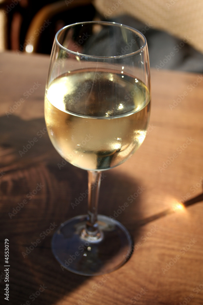 A Glass of White Wine