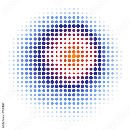 abstrait tramé