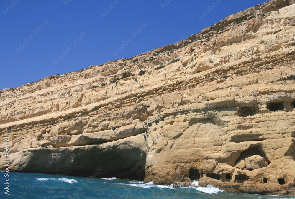 Caves in Matala, Crete