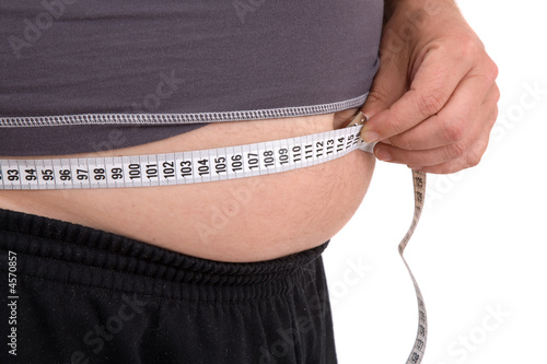 Foto Measuring the beerbelly