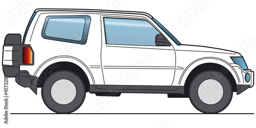SUV Vector