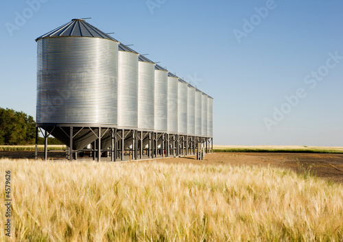 Metal Grain Bin