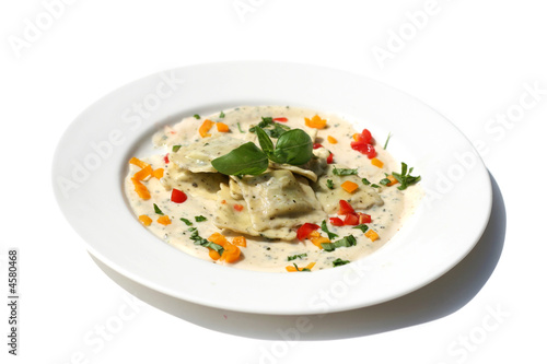 Spinach and Cheese Raviolis