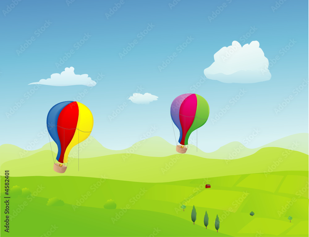 Naklejka premium Ballons