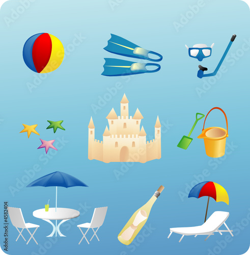 Stuff on the beach