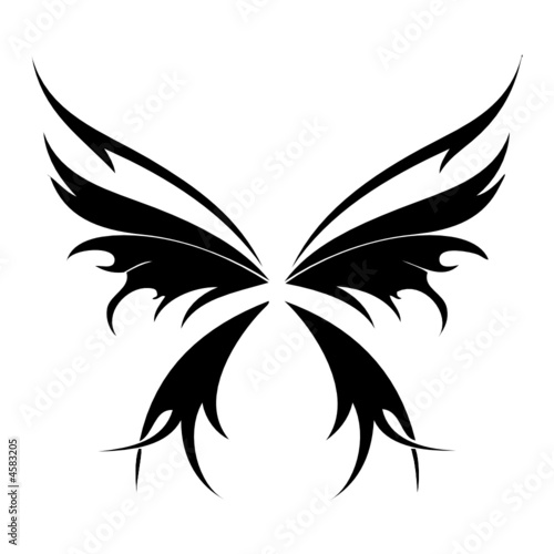 butterfly vector tatoo
