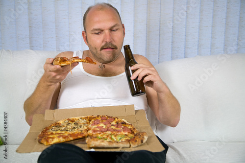 Beer and pizza series