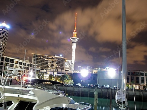 Auckland bei Nacht