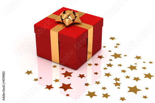 Presents on Red