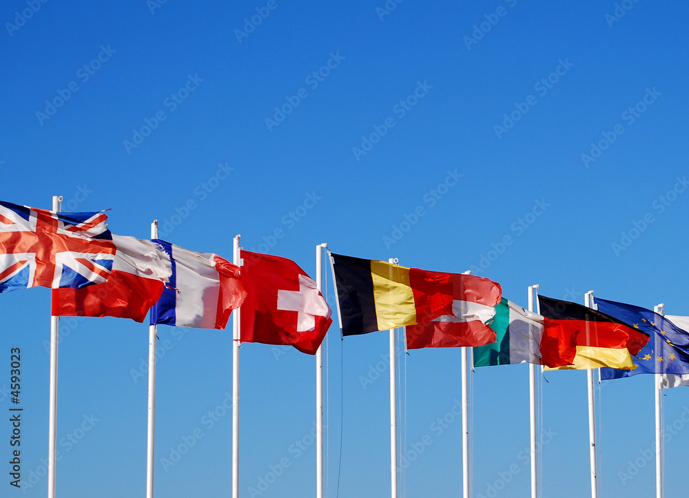 europa flaggen europa flaggen