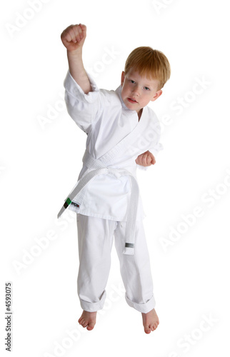 martial arts boy