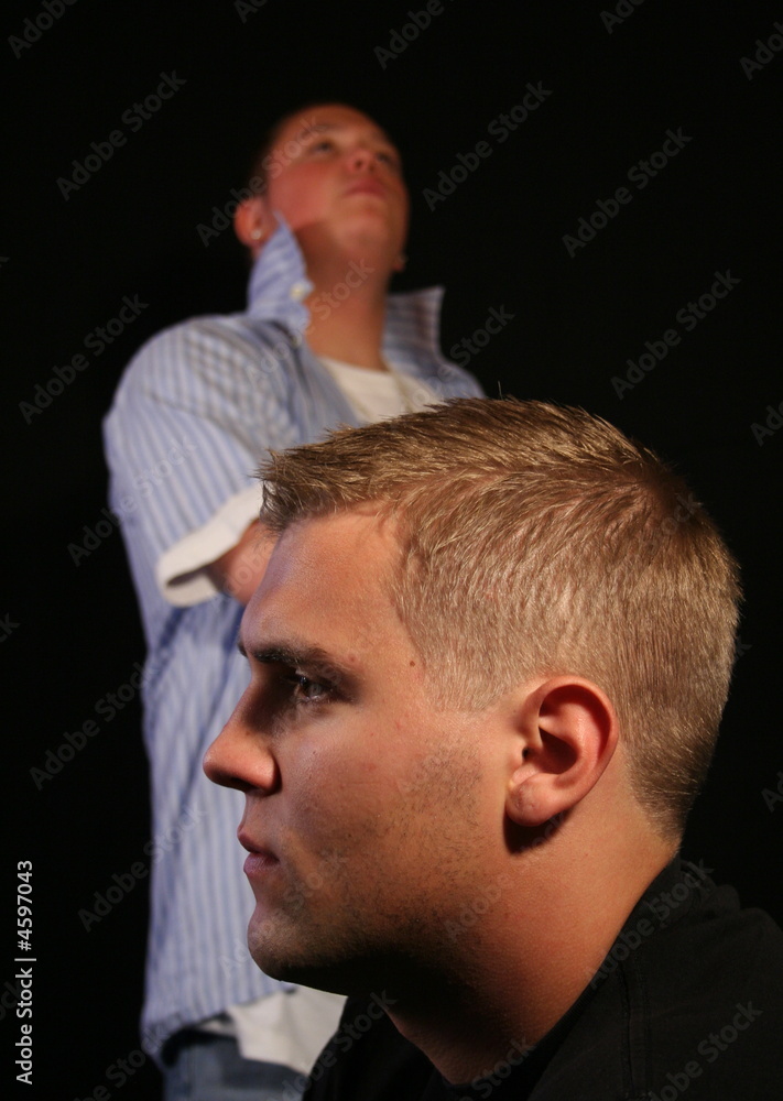 Obraz premium Junge Männer