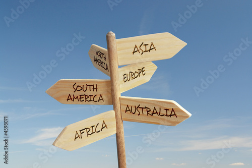 Фотография Six continent directions