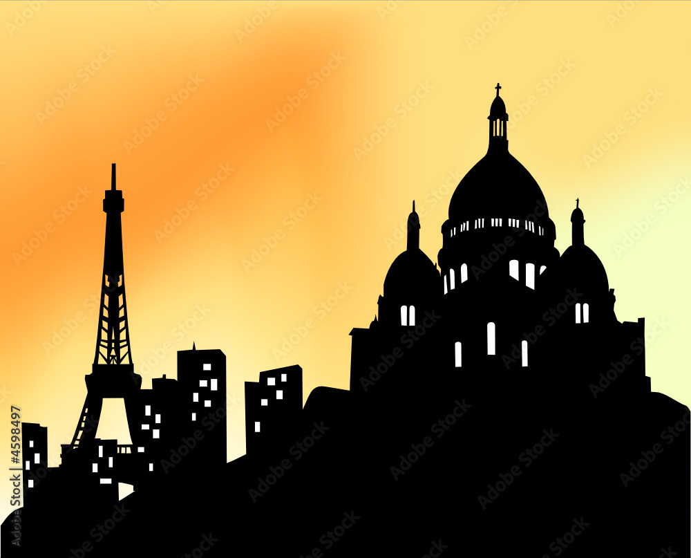 Panorama de Paris - Sacré Coeur
