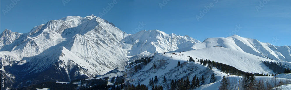 Mont Blanc et Mont Joly