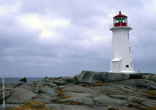 Lighthouse at Peggy's Cove Nova Scotia