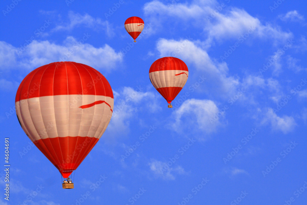 Fototapeta premium Heißluftballon