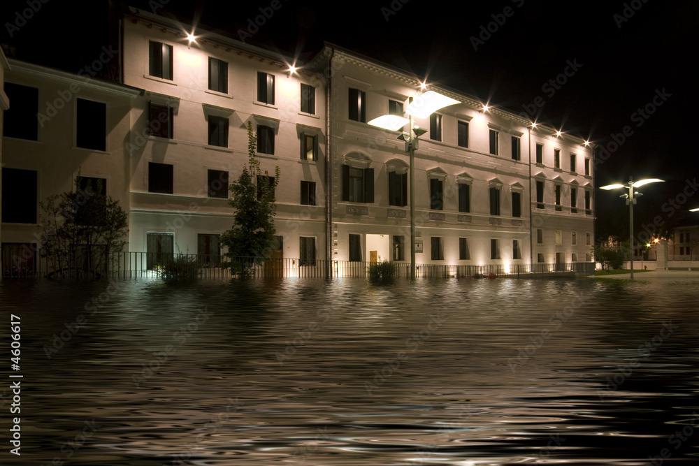 Fototapeta premium palazzo allagato