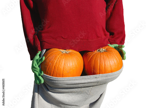 Принти на полотні pumpkin moon