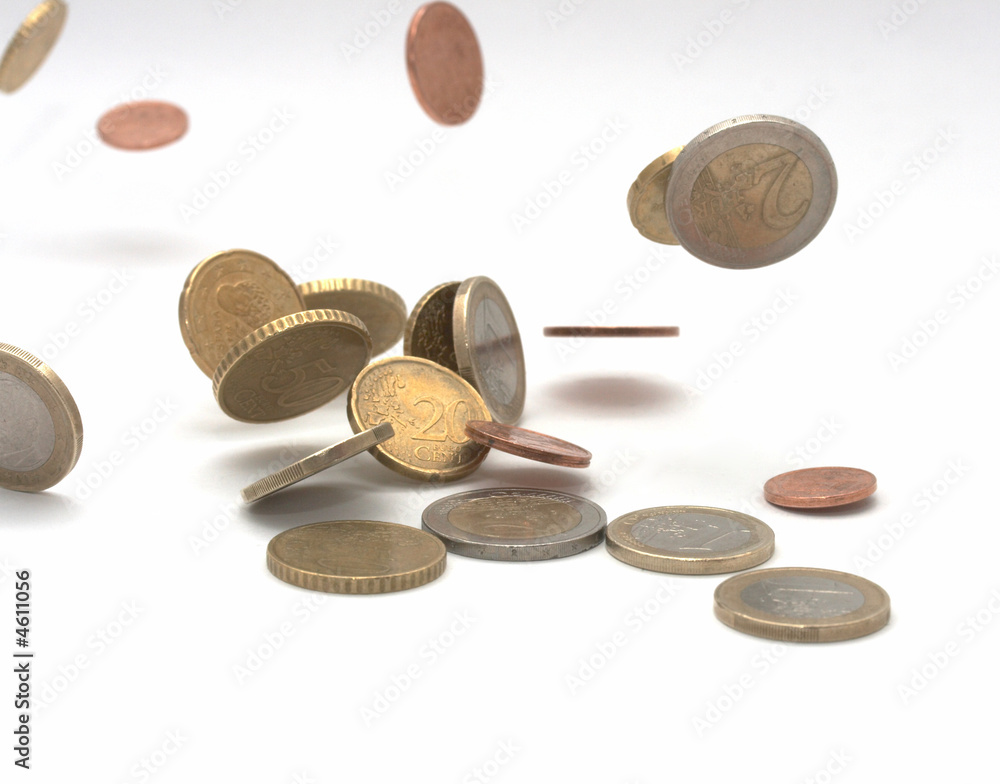 euro coins euro coins