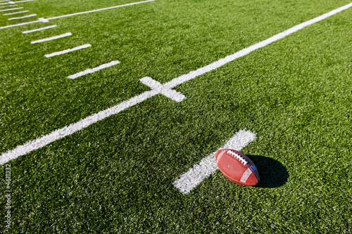 Football on Field photo