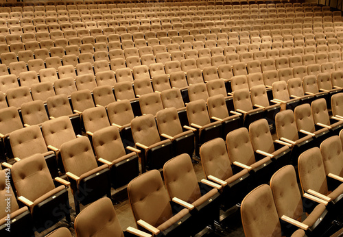 Seats in a theater
