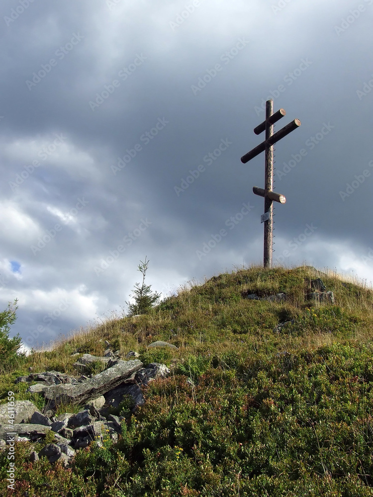 Cross on the hill