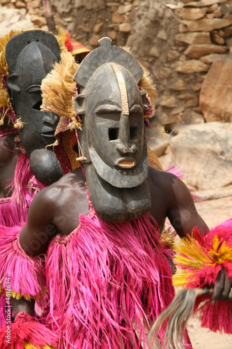 masque singe dogons