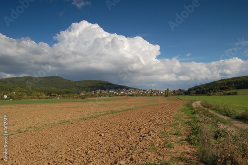 Countryside with cloud