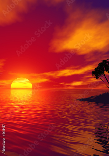 Tropic sunset #4618457