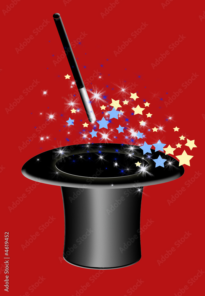 Zauberei Stock-Illustration | Adobe Stock
