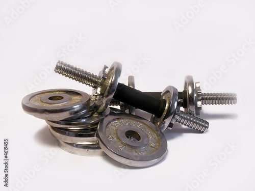 Dumbbells chromeplated