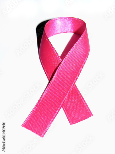 Ruban rose de lutte contre le cancer du sein 