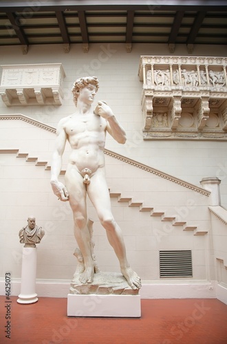 classical sculptures in the art museum