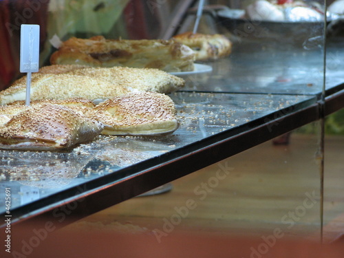 Bourekas with sesame