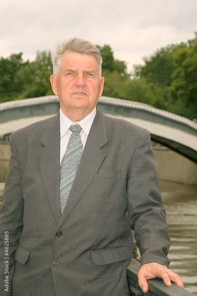Fototapeta premium respectable senior man