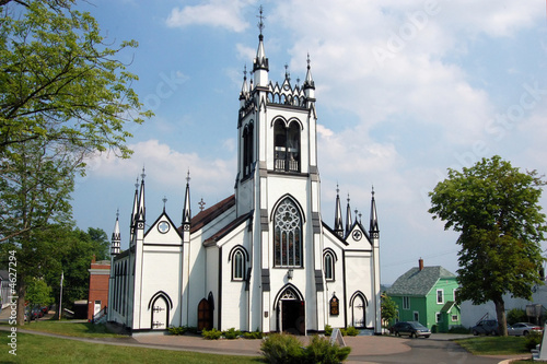 Church at Lunenburg, Nova Scotia, Canada