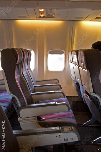 Interior of Airplane
