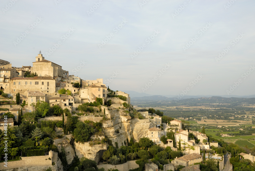 Gordes in the Provence France at dawn
